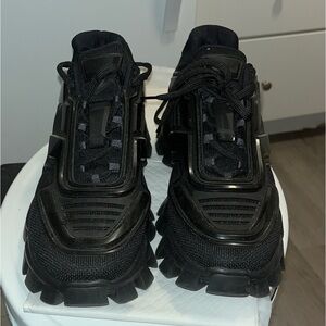 Prada Black Men's Sneakers